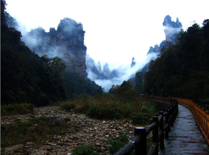 十里畫(huà)廊美景
